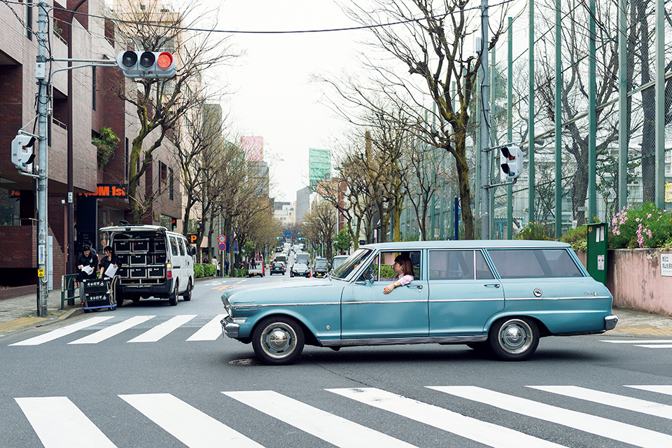 YUUKA AKAISHI × Chevrolet Nova Wagon