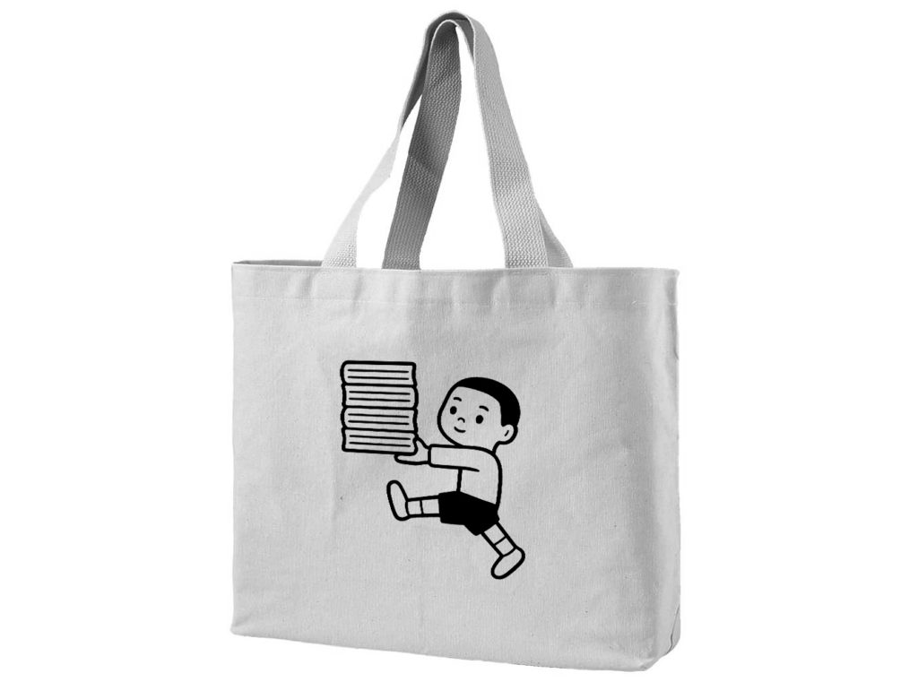Noritake「Tote Bag HAPPY BOOK BOY」©︎ Noritake
