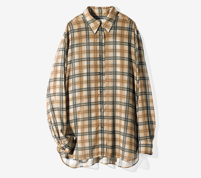 DRIES VAN NOTEN checked shirt