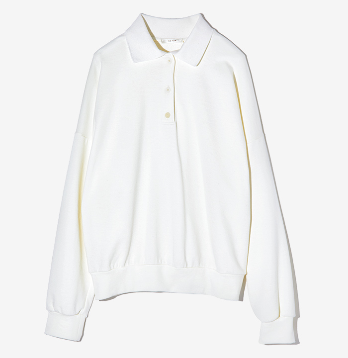 THE ROW white sweat shirt