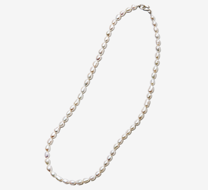 R.ALAGAN long pearl necklace