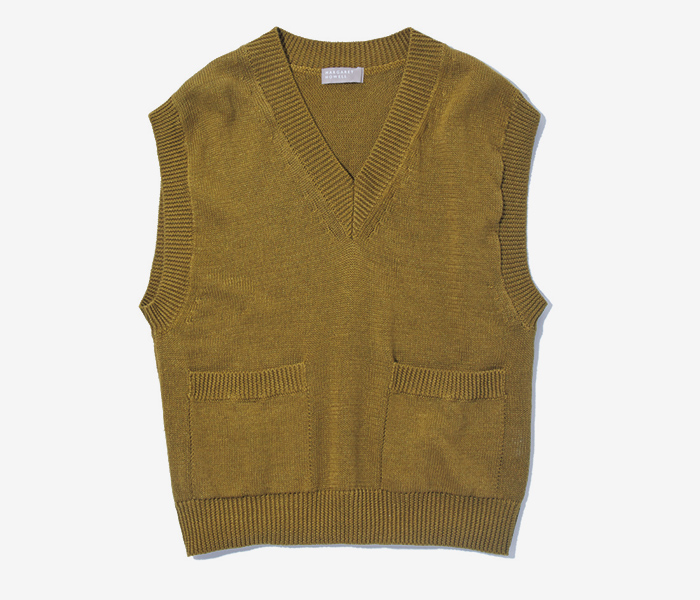 MARGARET  HOWELL green vest