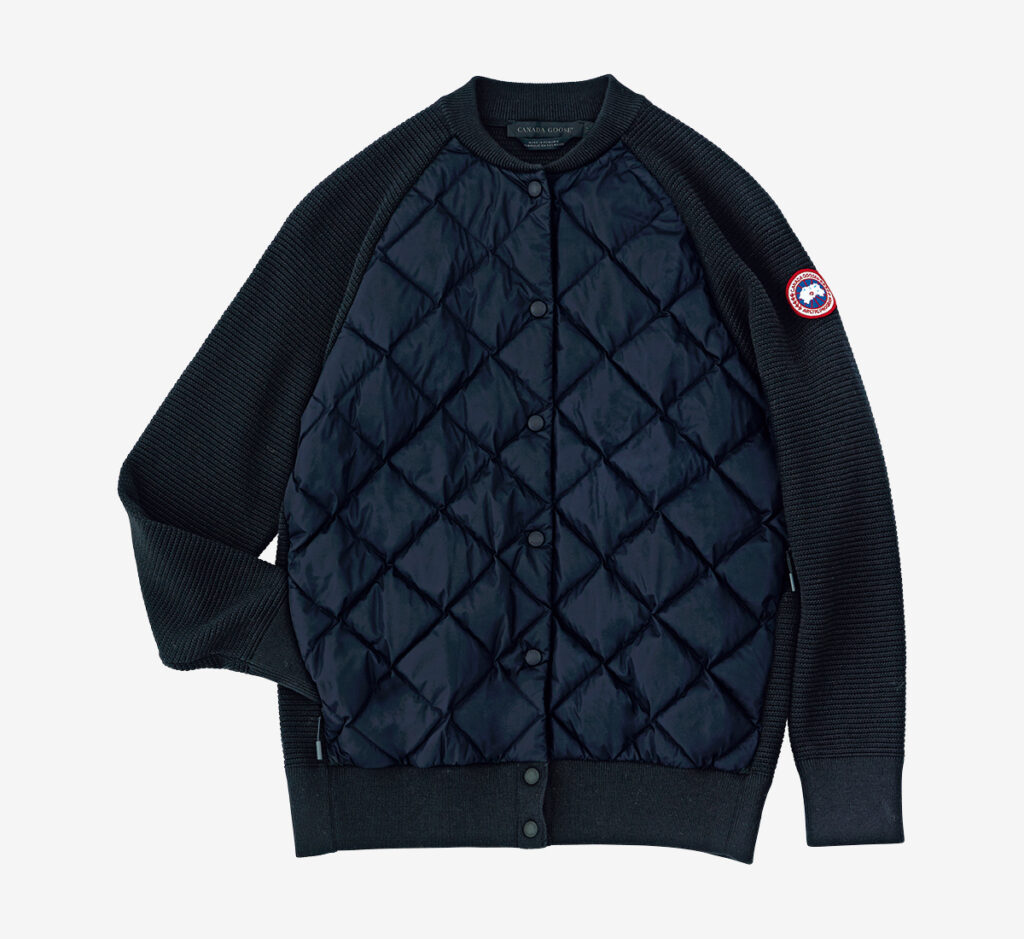CANADA GOOSE quilted knit