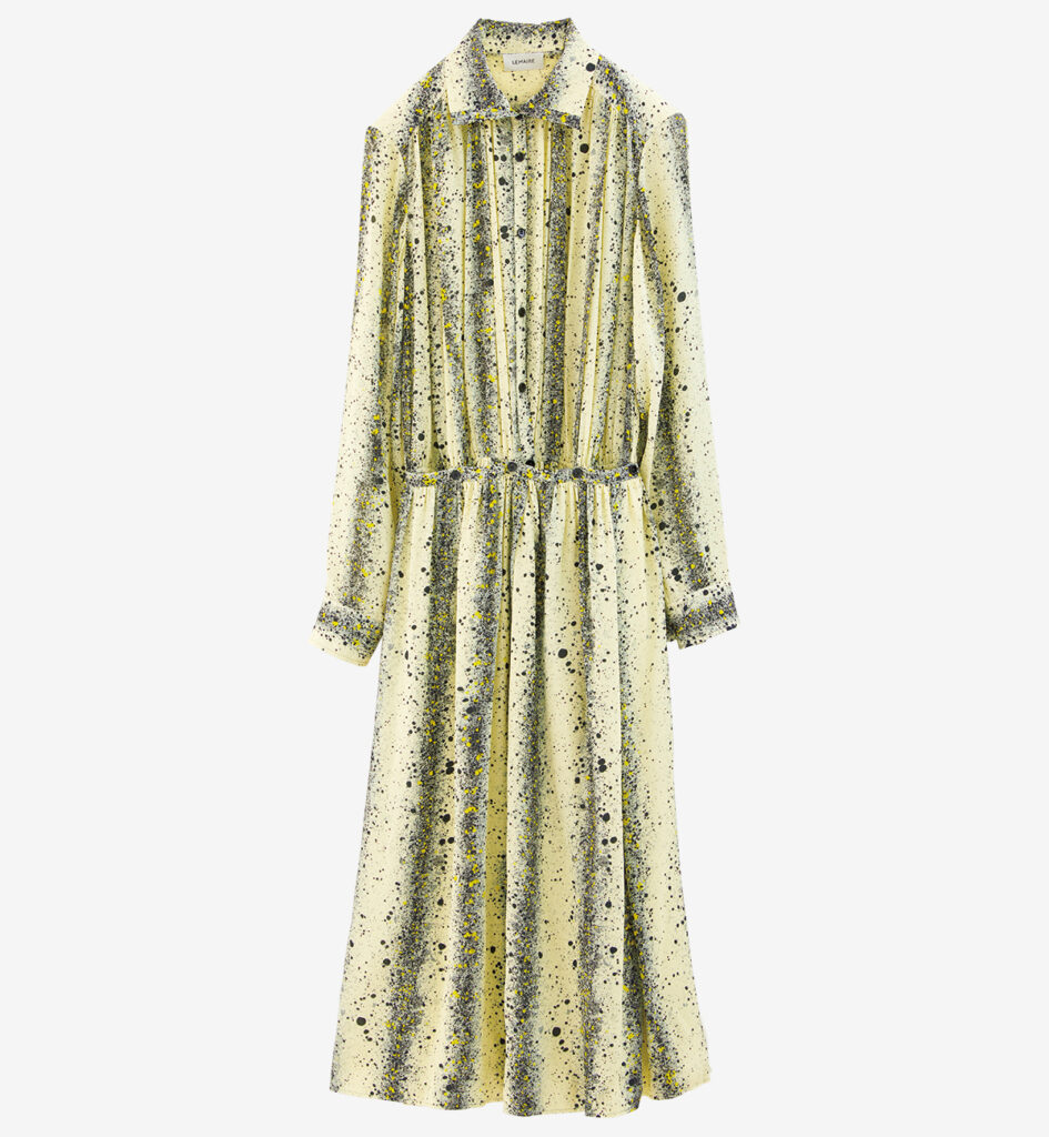 LEMAIRE printed  apron dress