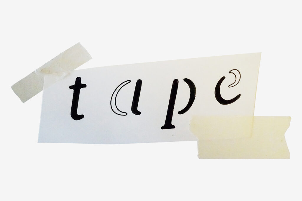 テープ　小林エリカの文房具トラベラー