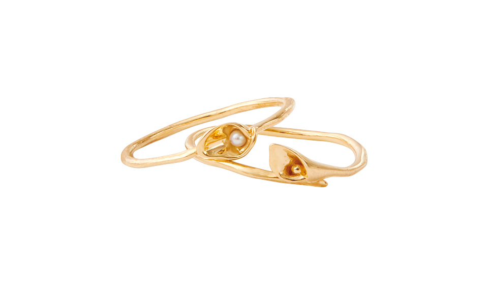 ete エテ マーガレット パール リング 15号（Ring（リング