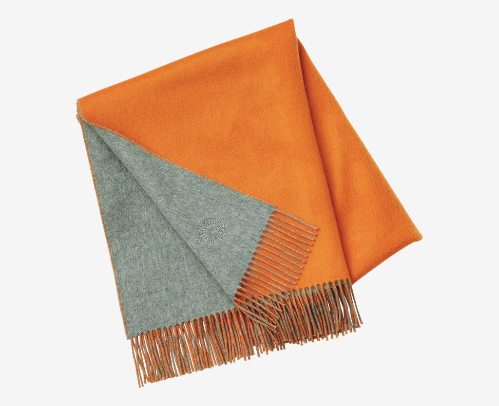 HERMÈS cashmere shawl