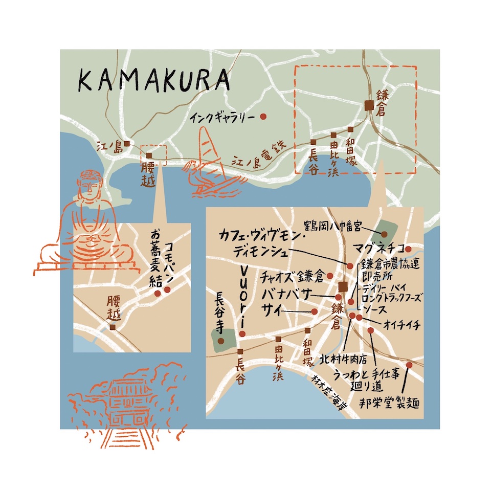 kamakura Access Map