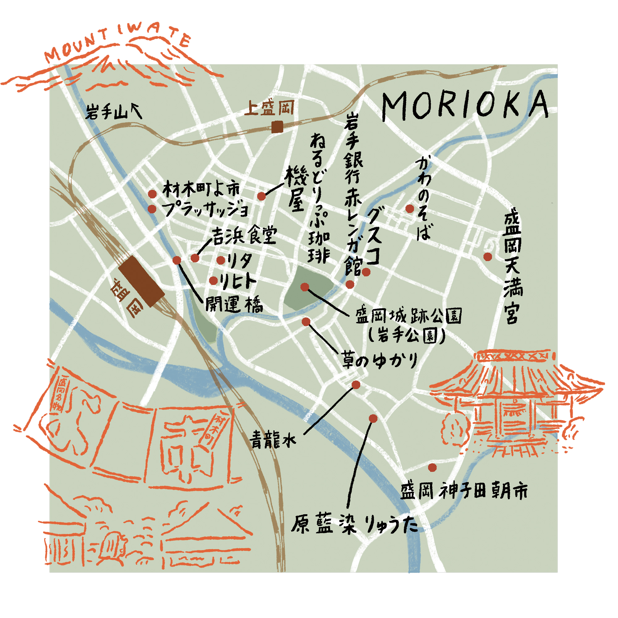 Nagato Access Map