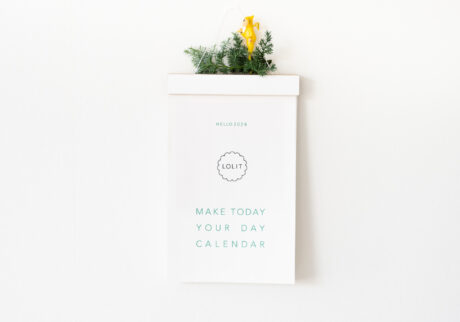 大段まちこ カレンダー LOLIT 写真家 大切な日のためだけのカレンダー MAKE TODAY YOUR DAY CALENDAR 2024