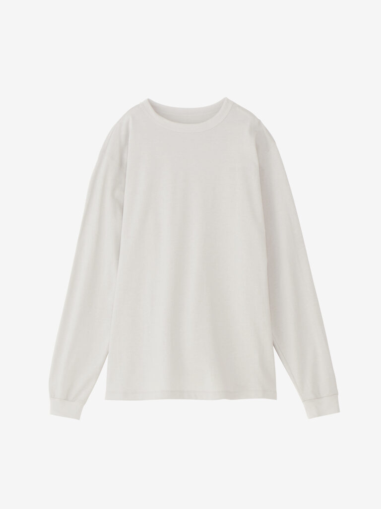 Re-Optimum Paper ロングスリーブTシャツ ホワイト ¥14,300