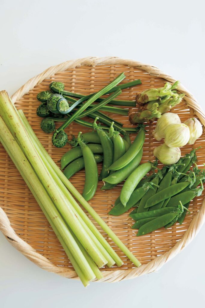 渡辺有子の料理教室 ほろ苦い山菜やみずみずしい豆類は嬉しい旬の味覚。正しい下処理を覚えて春の定番に。