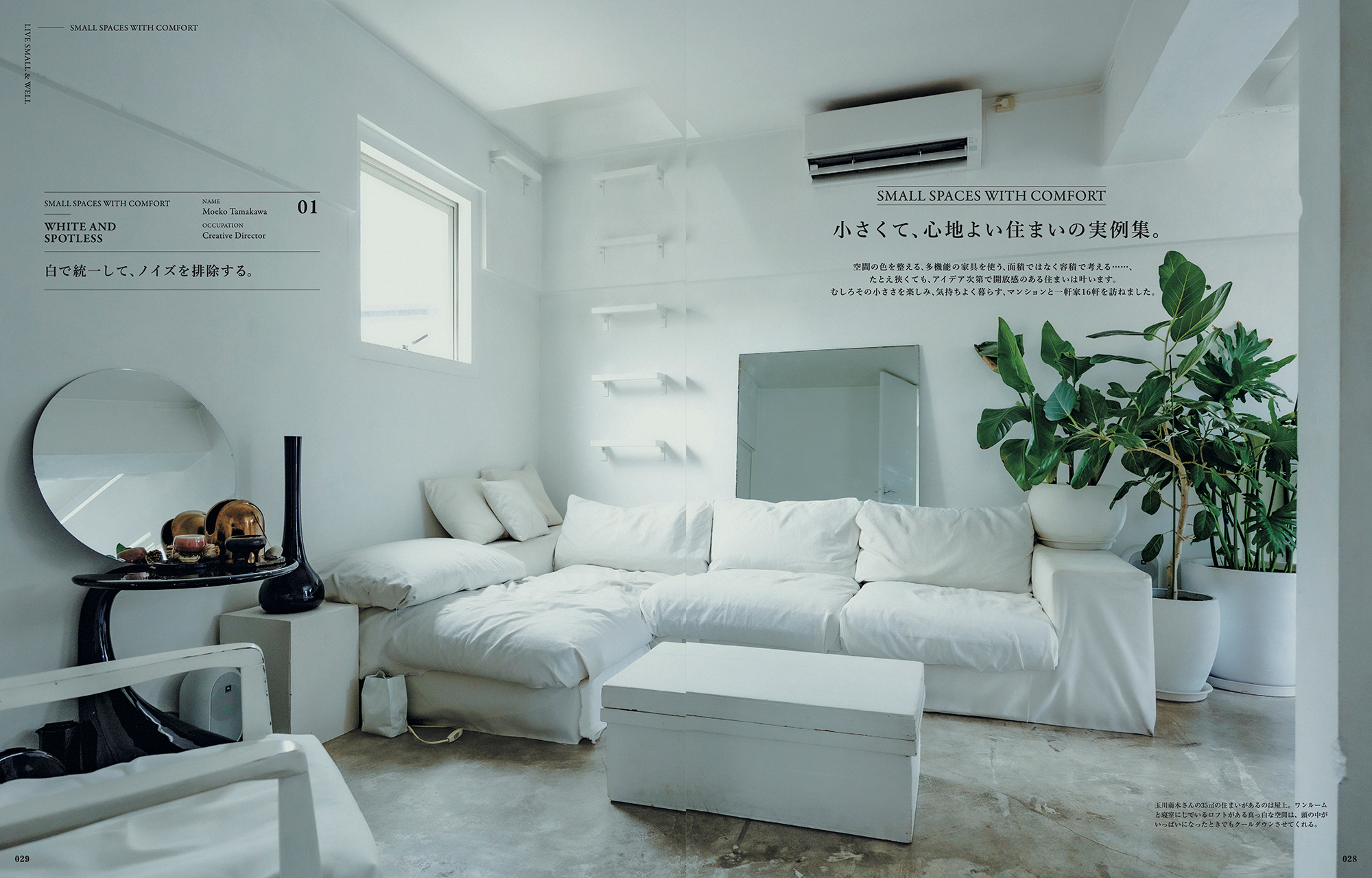 LIVE SMALL & WELL / 小さな家に暮らす。&Premium No. 130 | & Premium (アンド プレミアム)