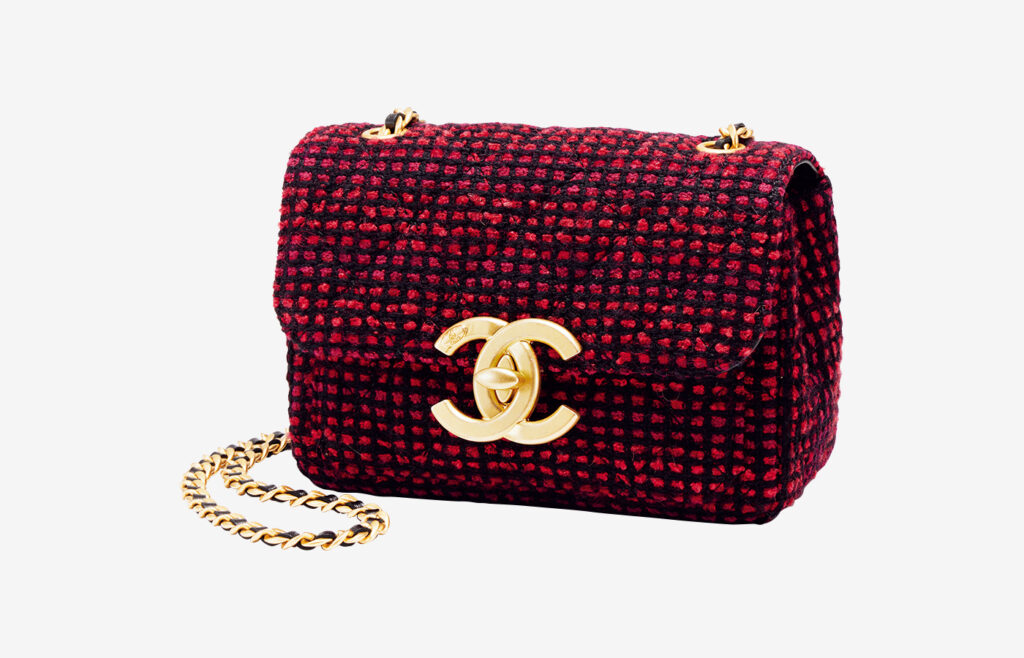 CHANEL tweed bag