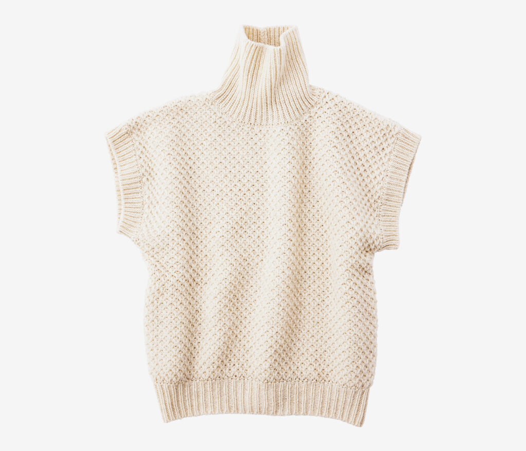 ANSPINNEN knit vest