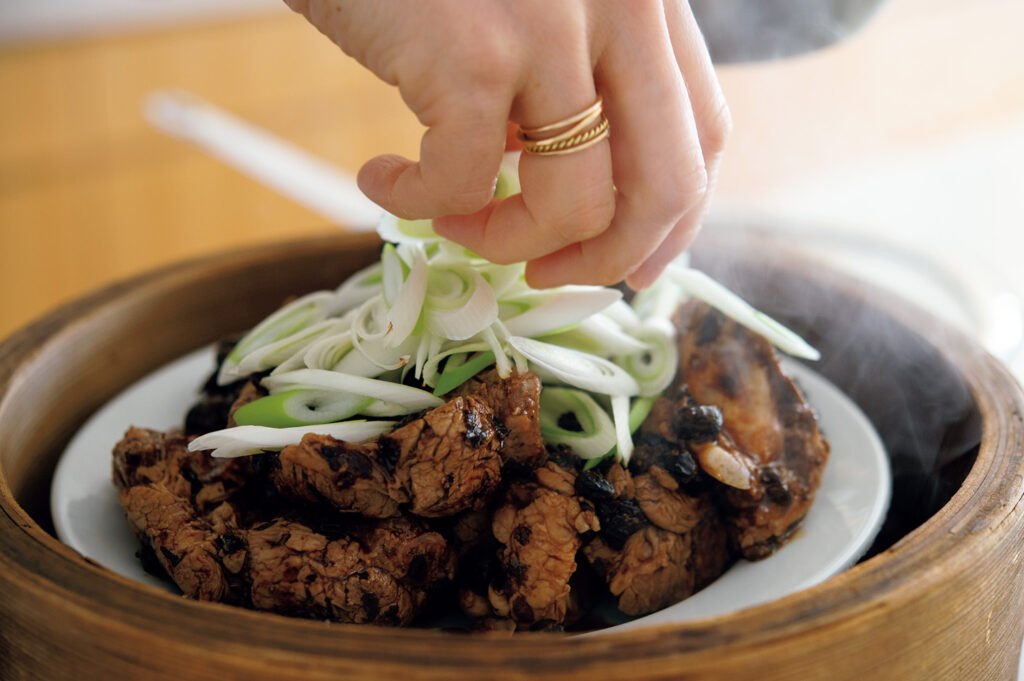 渡辺有子の料理教室 豚肉の豆豉蒸し