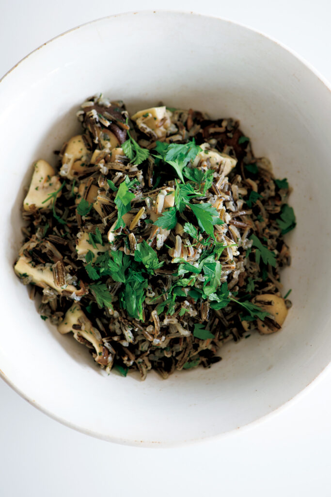 渡辺有子の料理教室 キノコとハーブのワイルドライス 渡辺有子の料理教室 キノコとハーブのワイルドライス