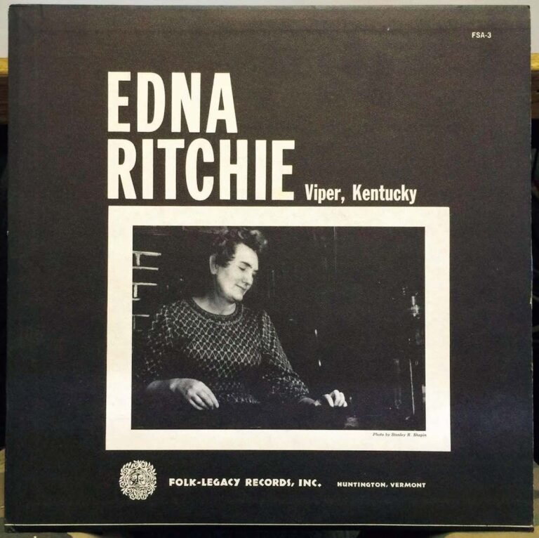 Edna Ritchie『Edna Ritchie Of Viper, Kentucky』 サニーデイ・サービス 曽我部恵一 JUHA ユハ