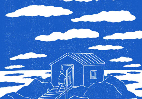 今日１日を、このイラストと。花松 あゆみ vol.1海辺の小屋