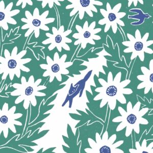 今日１日を、このイラストと。花松 あゆみ vol.1 花の道