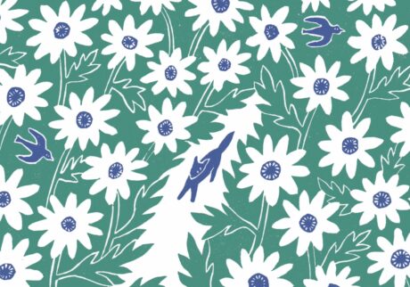 今日１日を、このイラストと。花松 あゆみ vol.1 花の道