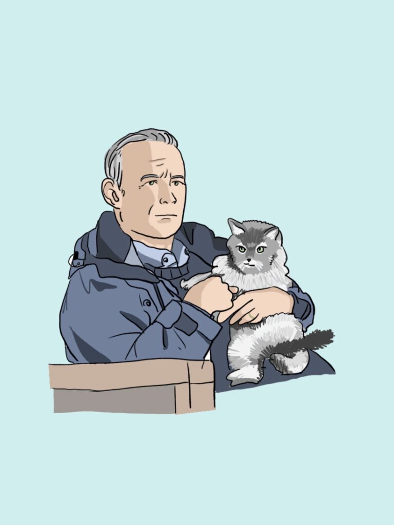 映画『オットーという男』が教えてくれたこと。トム・ハンクスが好きすぎる話。イラストと文:藤原さくら (シンガーソングライター) / マリソル#1 映画『オットーという男』が教えてくれたこと。トム・ハンクスが好きすぎる話。イラストと文:藤原さくら (シンガーソングライター) / マリソル#1