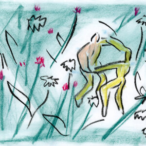 今日１日を、このイラストと。伊藤 眸 vol.30 記憶と記録 拾ったかたちと神さま、みた風景