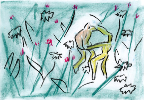今日１日を、このイラストと。伊藤 眸 vol.30 記憶と記録 拾ったかたちと神さま、みた風景
