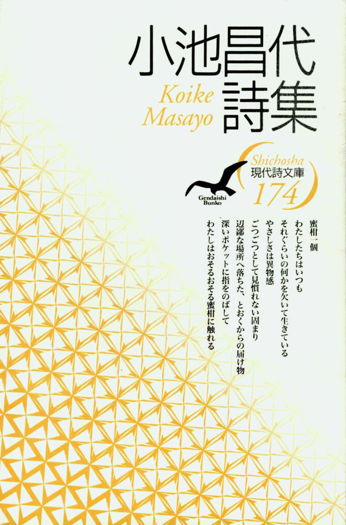 詩人の文月悠光さんが紹介する、朝にくちずさみたい詩。『小池昌代詩集』著 小池昌代 (思潮社) 詩人の文月悠光さんが紹介する、朝にくちずさみたい詩。『小池昌代詩集』著 小池昌代 (思潮社)