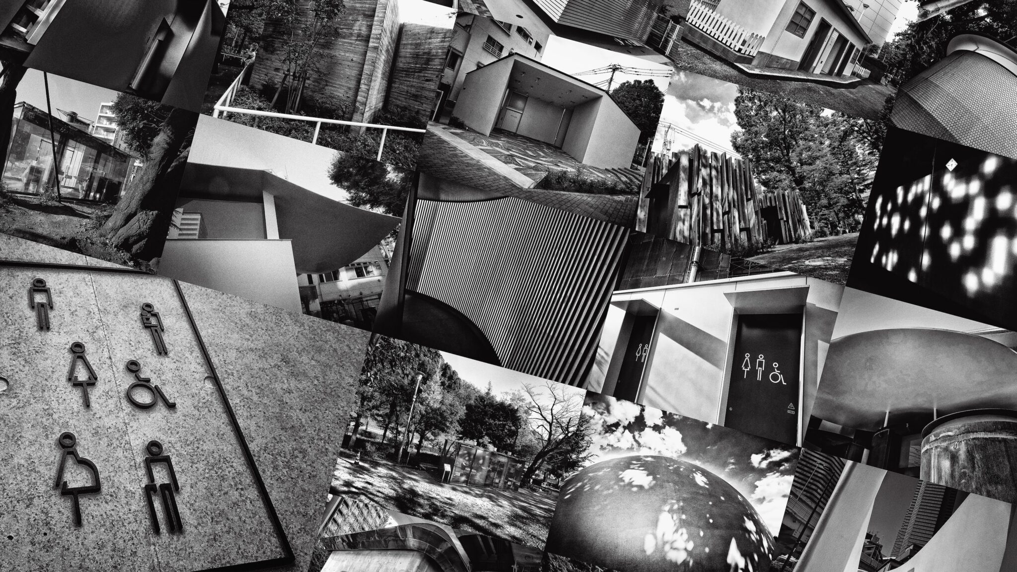 東京・渋谷の公共トイレを舞台にした、写真家・森山大道の作品を展示