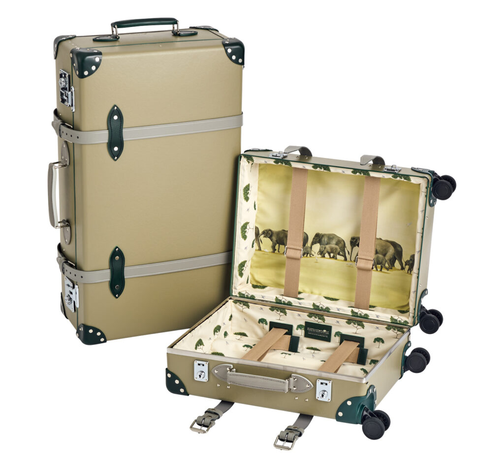 GLOBE-TROTTER × ELEPHANT FAMILY suitcase