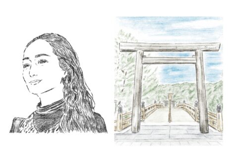 稲田美織さんの好きな聖地。三重・伊勢神宮。
