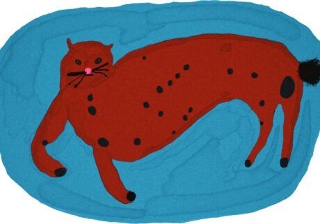 今日１日を、このイラストと。竹井 晴日 vol.17ふてぶてしい猫 | ふてぶてしい猫