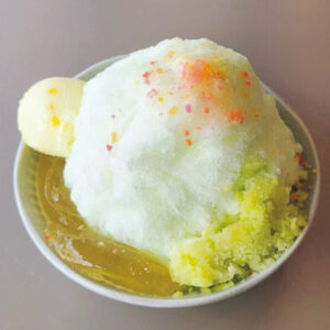 ふわふわ食感が大人気！ 台湾かき氷の王道。【台湾スイーツ食べ比べ】