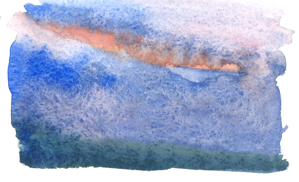 今日１日を、このイラストと。アイザワ ディーン vol.3 sunset (2022) 