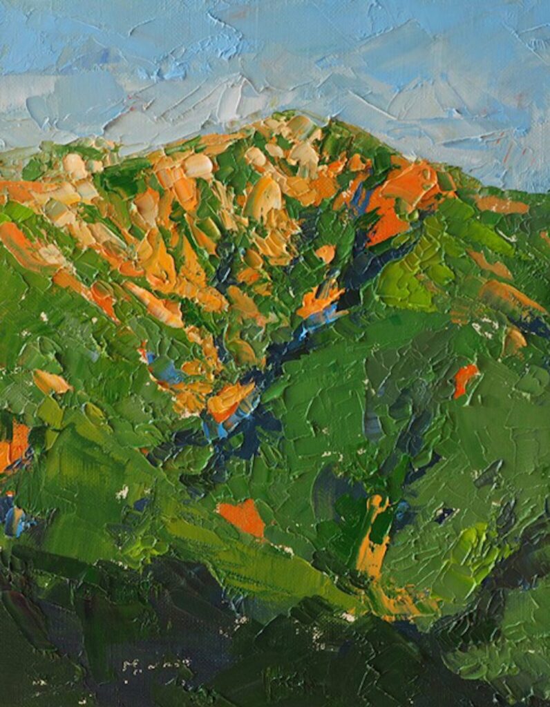 ペインター・羽生みつ子さんが制作した油彩画。山を歩くことは自然を感じること。『山と猫』と『Round Robin』が手がける「山をあるく。」が開催。OL | ペインター・羽生みつ子さんが制作した油彩画。