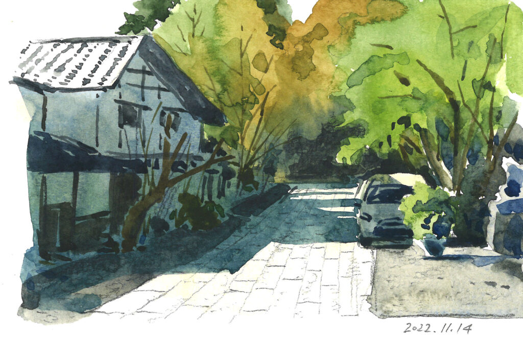 今日１日を、このイラストと。アイザワ ディーン vol.9 jindaiji