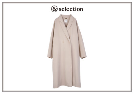 暖かさと軽さを両立させたウールコートを〈サロン アダム エ ロペ〉で発見。