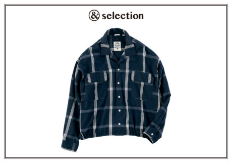 裾のドローストリングを調整できて着回しやすい、〈ナナミカ〉のシャツ。 裾のドローストリングを調整できて着回しやすい、〈ナナミカ〉のシャツ。