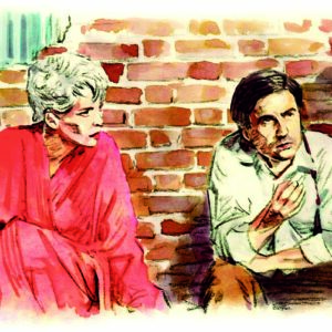 スタイリスト・林 道雄さんが「装い」の美意識を学んだ、5本の映画。 | マーガレットの、柄物が多い普段の服装と、エレガントな部屋着の対比も見もの。