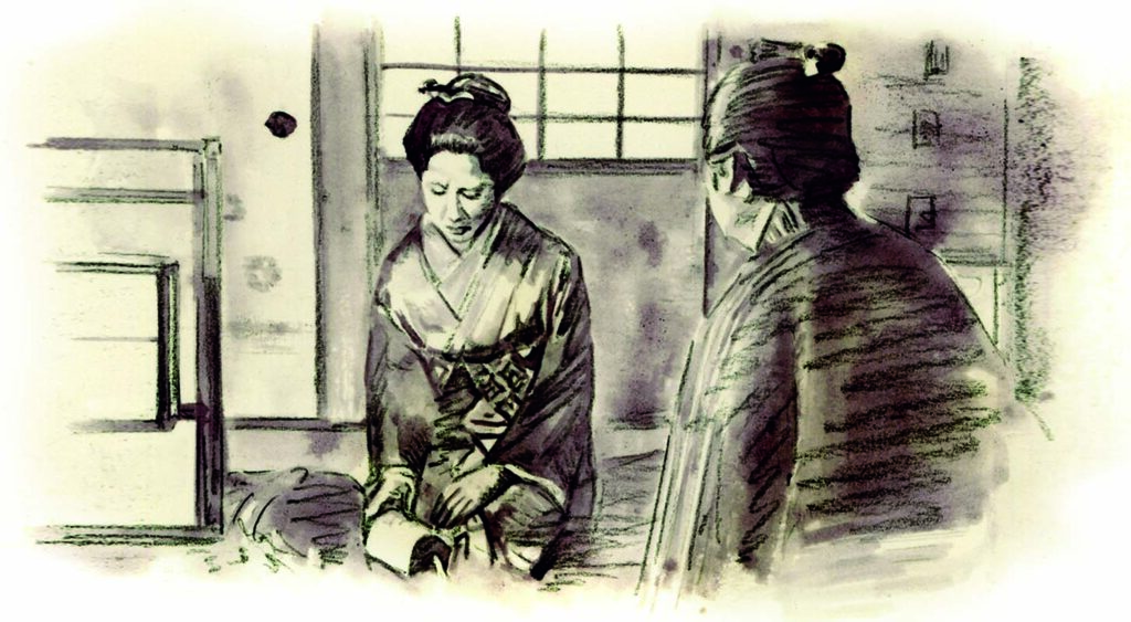 スタイリスト・林 道雄さんが「装い」の美意識を学んだ、5本の映画。 | 肩や背中に力が入っていない、香川京子の軽やかな着こなしと佇まいに注目を。 スタイリスト・林 道雄さんが「装い」の美意識を学んだ、5本の映画。