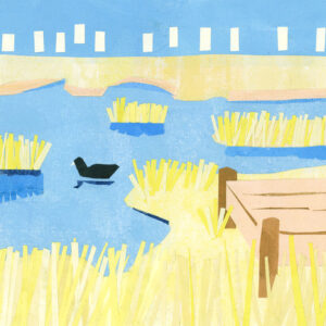 今日1日を、このイラストと。のなか あやみ vol.4 | もぐって浮かんで食べて (佐鳴湖) 今日1日を、このイラストと。のなか あやみ vol.4 | もぐって浮かんで食べて (佐鳴湖)