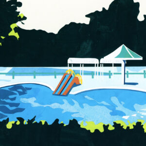 今日1日を、このイラストと。のなか あやみ vol.5 | 夏をひらいて (浜松城公園児童プール) 今日1日を、このイラストと。のなか あやみ vol.5 | 夏をひらいて (浜松城公園児童プール)