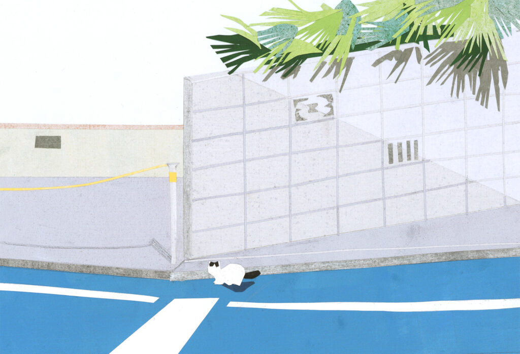 今日1日を、このイラストと。のなか あやみ vol.7 | 分かれ道、八割れて (五社神社近く) 今日1日を、このイラストと。のなか あやみ vol.7