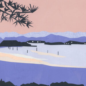 今日１日を、このイラストと。のなか あやみ vol.9 | 海を見に (浜名湖)