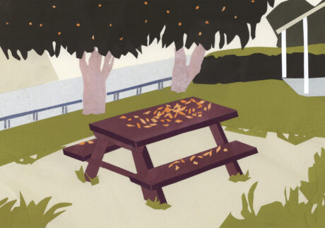 今日１日を、このイラストと。のなか あやみ vol.13 | 秋落ちて (西伊場第二公園)