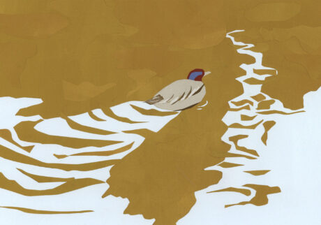 今日1日を、このイラストと。のなか あやみ vol.19 | 秋かきわけて (吉見 堂ノ前池) 今日1日を、このイラストと。のなか あやみ vol.19 | 秋かきわけて (吉見 堂ノ前池)