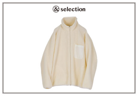 暖かいのに薄手で軽量。リサイクル素材を使った〈ワイ〉のボアブルゾン。