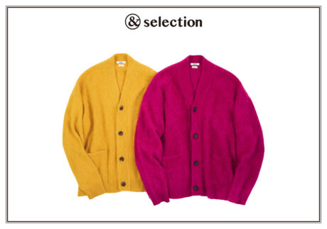 カシミアの暖かさとモヘアの柔らかな風合いが両立。〈ボーディ〉のカーディガン。 カシミアの暖かさとモヘアの柔らかな風合いが両立。〈ボーディ〉のカーディガン。