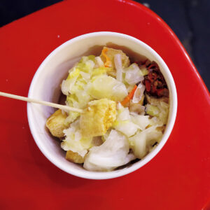 tp1 | できれば揚げたてサクサクをいただこう。写真は小サイズ60元。